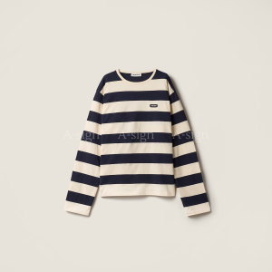 미우미우 스트라이프 저지 티셔츠 [정상가 160만원대]