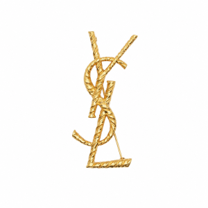 생로랑 오피움 YSL 트위스티드 브로치 [정상가 90만원대]